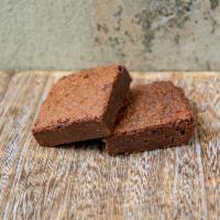 Brownies (2 pc) · 2 pieces. 2 of our fudgy, chocolate brownies. No nuts.