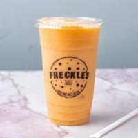 Belize it Smoothie · Mango, strawberry, banana and pineapple juice. 