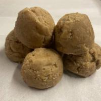 Oatmeal Butterscotch Cookie Dough Bites · Gluten Free & Vegan. Oatmeal Butterscotch Cookie Dough rolled into bites. Unbaked and ready ...