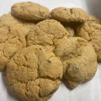 Chocolate Chip Mini Cookies · Gluten Free & Vegan. Chocolate Chip cookies made into mini bite sized cookies. Includes 10 i...
