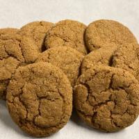Gingersnap Mini Cookies · Gluten Free & Vegan. Gingersnap cookies made into mini bite sized cookies. Includes 10 in a ...