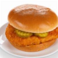 Krispy Chicken Sandwich · With this Chicken Sandwich, you’ll finally get everything you’ve ever wanted in a sandwich –...