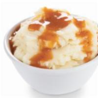 Mashed Potato with Gravy · For us, no meal is complete without Mashed Potatoes & Gravy. So, of course, we had to add it...