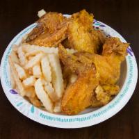 2. Fried Chicken Wings Special · 4 piece wings.