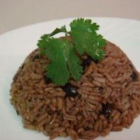 Moro habichuela negra · Rice mix black beans