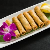 A2. Vegetable Cigars · 6 pieces. Ground vegetables mixed Moroccan style.
