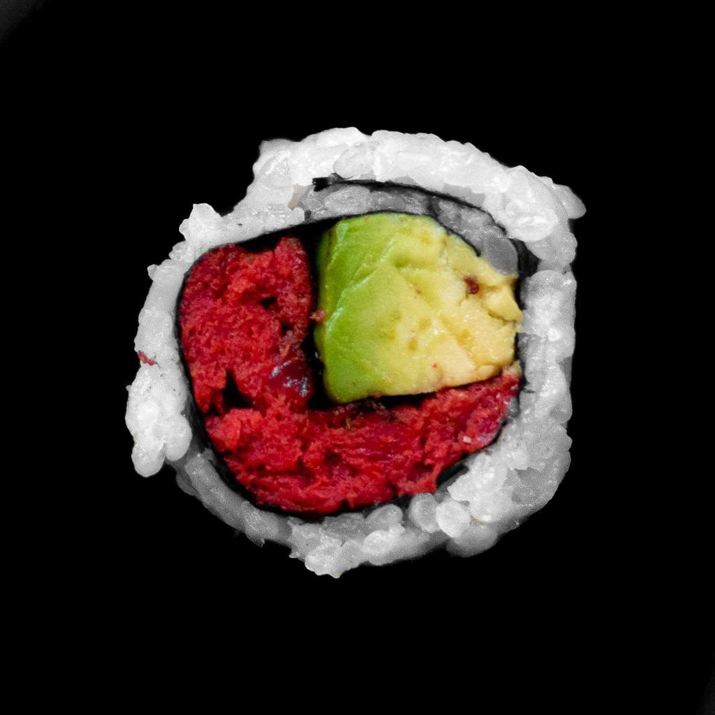 B28. Cooked Spicy Tuna Avocado Roll · 