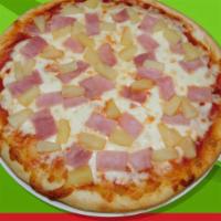 Hawaiian Pizza · Ham and pineapple.