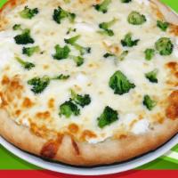 Broccoli White Pizza · 