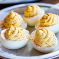 Deviled Eggs · 5, Creamy Housemade Deviled Eggs