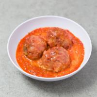 Large Meatballs with Cheese · 3 pieces.
