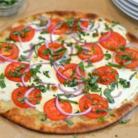 3. Margherita Pizza · Fresh tomatoes, mozzarella with olive oil and fresh basil.