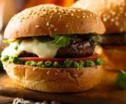 The Famous NY’er Burger · Mozzarella cheese, American cheese, lettuce, tomato, mayo, ketchup.