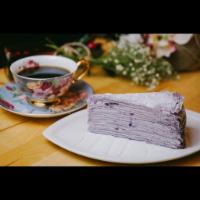 purple yam crepe cake · 