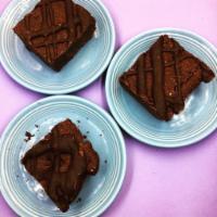 Chocolate Brownie Gluten Free · Almond flour, Cacao, Coconut oil, Agave, Vanilla 