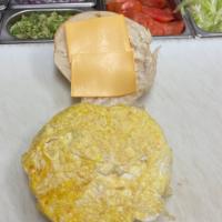 2. Two Eggs with Cheese Sandwich · Served on choice of bread. American Cheese