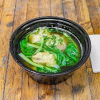 A. Shrimp Wonton Noodle Soup · 