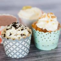 4-Pack Mini - Variety Classic Flavors · 4 cute mini sized cheesecakes with our classic flavors: Oreo, Raspberry, Salted Caramel, and...