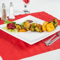 Grilled Veg Platter  · Assorted Vegetables marinated Indian Herbs & Yogurt