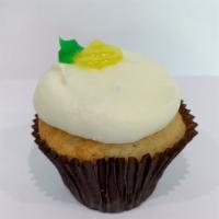 Lemon Drop  · Our signature vanilla cake with lemon filling topped with lemon buttercream frosting.