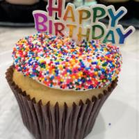 Cupcake Pick - Happy Birthday · Sending cupcakes as a birthday surprise?  Add one of our happy birthday cupcake picks to com...