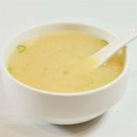 Miso Soup · Soup made from miso paste. 