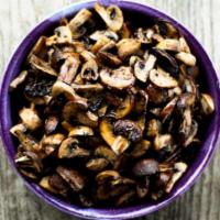 Side of Roasted Mushrooms · Sliced mushrooms roasted to perfection and served chilled