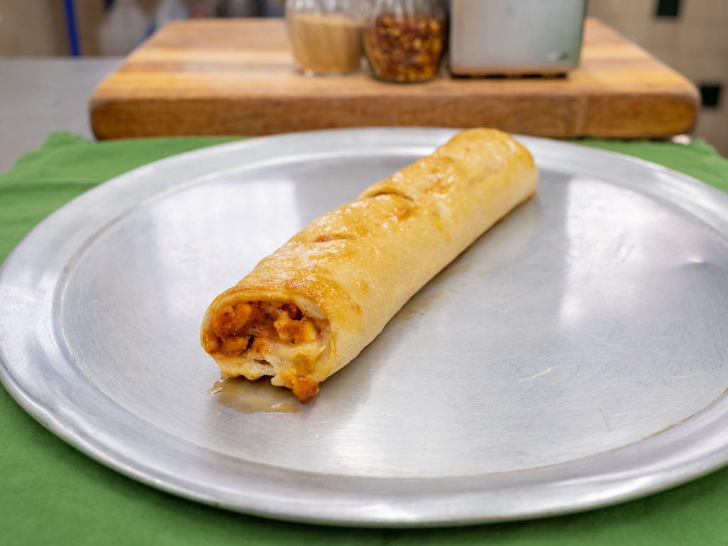 Chicken Roll · Crispy dough filled with minced vegetables.