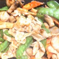 Chicken with Snow Peas · 