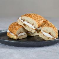 Bagel and  Cream Cheese · Plain, sesame, or everything.