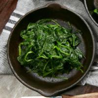 Sauteed Baby Spinach · 