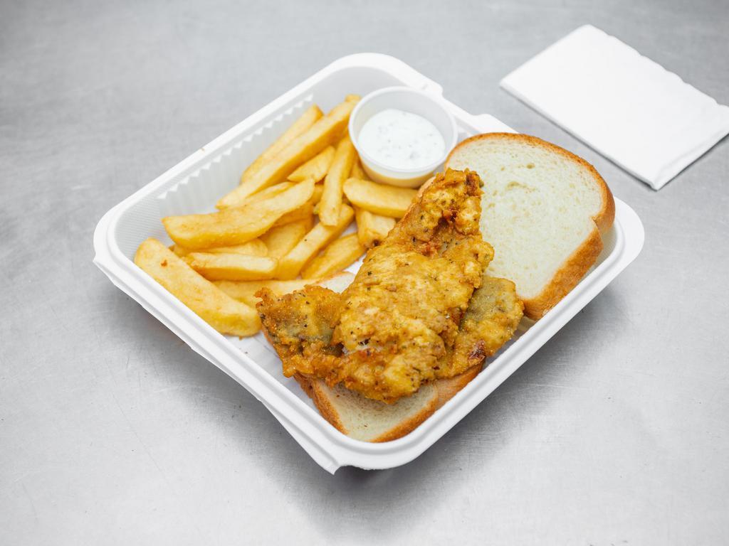 Sa1. Whiting Sandwich Combo · Served with french fries and soda. 