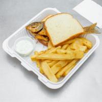 SA2. Porgy Sandwich  Combo · Served with french fries and soda. 