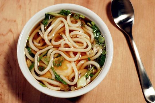 27. Udon Soup · Japanese style soup with thick Korean noodles.