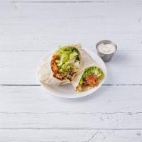 Crispy Chicken Wrap · Lettuce ,tomate, crispy chicken 