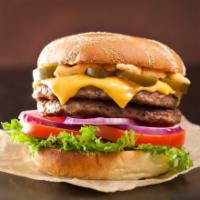 Jalapeno Cheeseburger Deluxe · Spicy! Cheeseburger 1/2 lb. beef patty, chopped jalapenos, lettuce, tomatoes, cheese, ketchu...