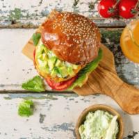 Classic Veggie Burger · Tasty veggie patty made with fresh lettuce, tomatoes, onions and customer's choice of dressi...