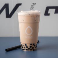 MT2O · Premium fresh milk tea  (whole milk can be substituted with soy or almond milk, boba is extr...