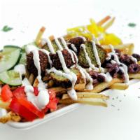 Possibility Fry · A built to order basket of fresh fries covered with your choice of Protein, Cheese, Veggies,...