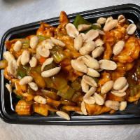 85a Kung Pao Chicken · With rice. Spicy.