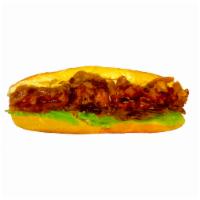 Beef Teriyaki Sub · Served with lettuce, carrots & House Nara Ranch sauce (contains dairy) on daily baked fresh ...