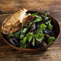 Cozze Al Pomodoro* · P.E.I mussels, white wine, tomato sauce, garlic, parsley, toasted bread

*Consuming raw or...