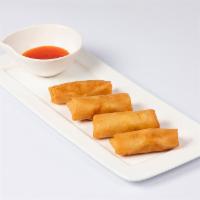 Haru Maki (3 pieces) · Fried Japanese vegetable spring roll.
