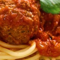 Kids Spaghetti with Meatball · 