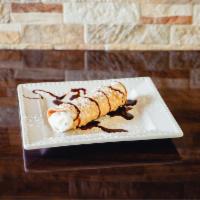 Chocolate Cannoli · Fried pastry with a sweet creamy filling.