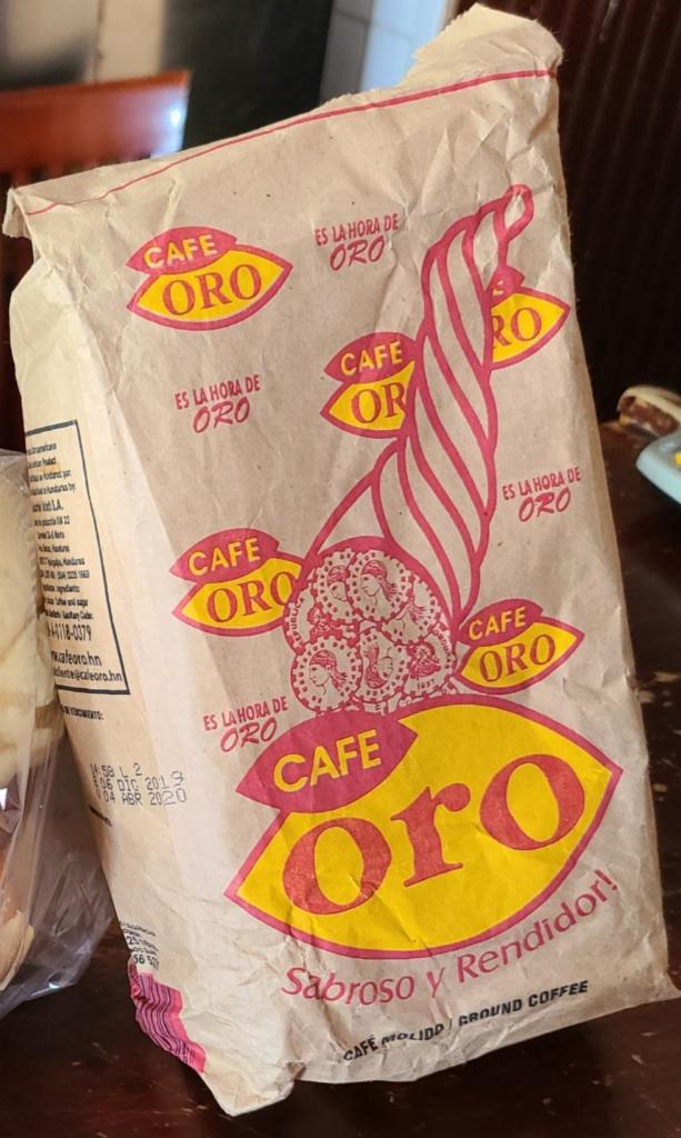  Cafe Oro (Golden Coffee) · Imported coffee grind 
Cafe Oro importado