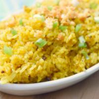 Curry Yellow Rice · Coconut milk, potatoes and onions.