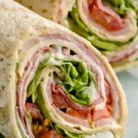 Black Forest Ham Wrap · Looking for something light, but filling? Go with the BFH! Delicious, Deli sliced Black Fore...