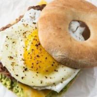 2 Eggs on Bagel  · just add in notes what you like inside the  sandwich 