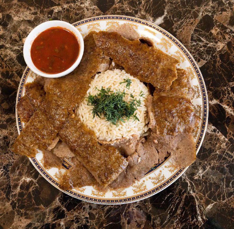 Gyro Platter · Slow-roasted rotisserie lamb, served with rice or salad.
